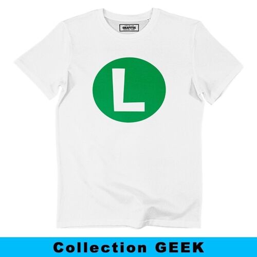 T-shirt Luigi Logo - Jeu vidéo Mario Bros.