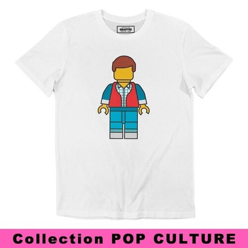 T-shirt Marty Lego - Retour Vers Le Futur x Lego