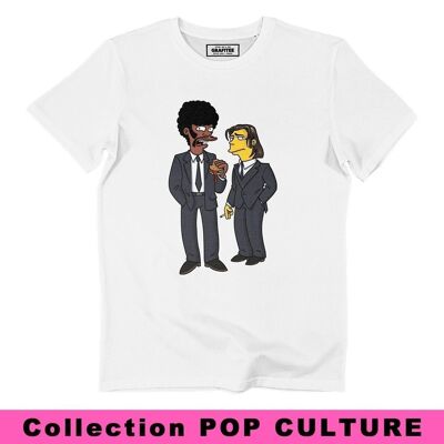 T-shirt simpsonizzata di Pulp Fiction