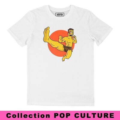 T-shirt Simpsonizzata Van Damme - Jean Claude Vandamme