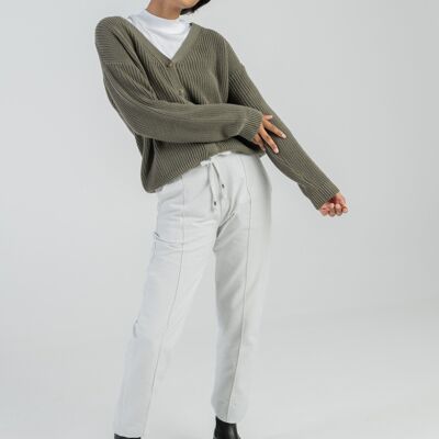 Cloth trousers made from organic cotton (GOTS)