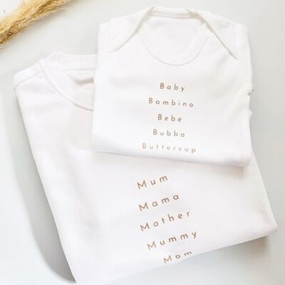 Mama and Baby Twin Set - small