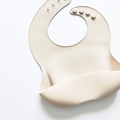 Oatmeal Silicone Bib