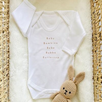 Baby' Bodysuit - Cotton Romper
