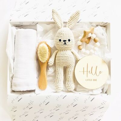 Hello Bunny Gift Set - Off White