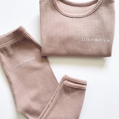 Mocha Little Darling Loungewear