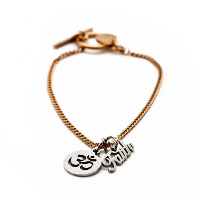 Believe In Yourself Bracelet - Rose Gold