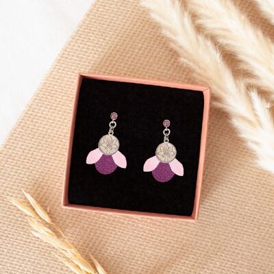 Lucie Earrings - Lilac
