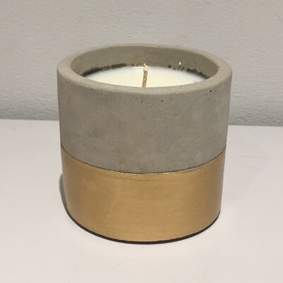 Mini Tuva cement candle - Himalayan Cedar & Jasmine