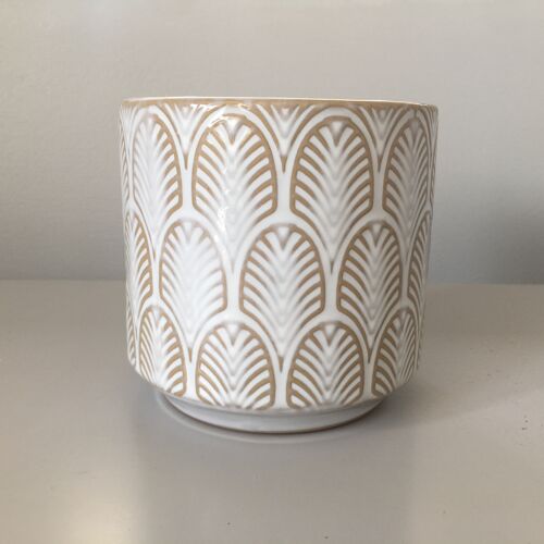 Dual wick leaf decal candle - Citrus basil