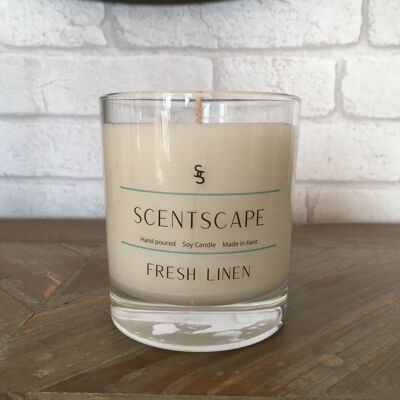 Fresh Linen - single wick