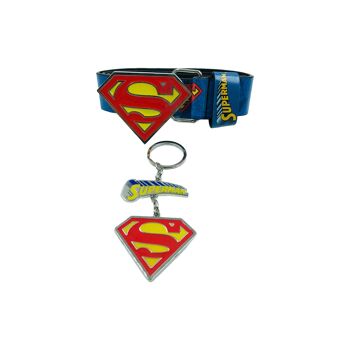 Ensemble ceinture et porte-clés DC Superman 3-6 ans 1