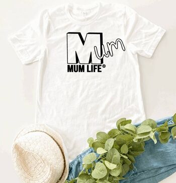 Mum Life - T-shirt imprimé Enfant 2