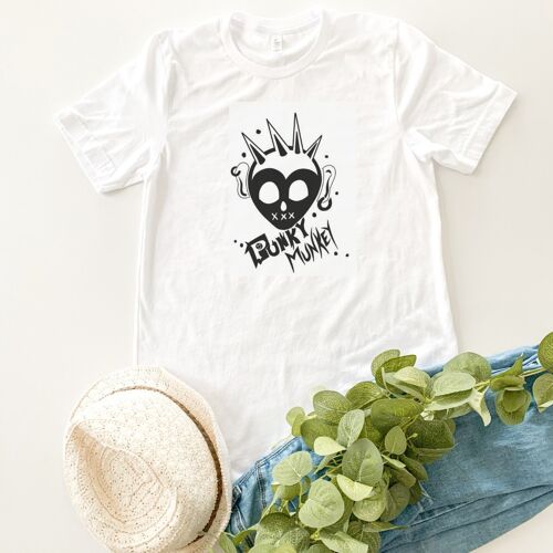 Printed t-shirt - Punky Munkey