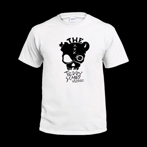 Printed tee's - Teddy Scares Childrens