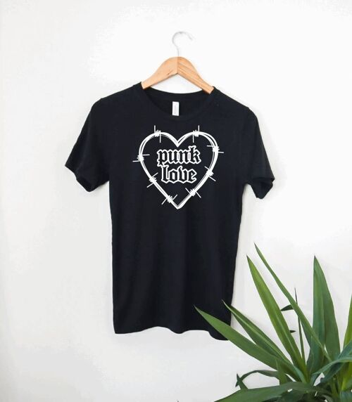 Punk Love - Printed T-shirt Children Black