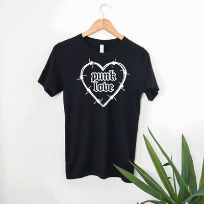 Punk Love - Printed T-shirt Black