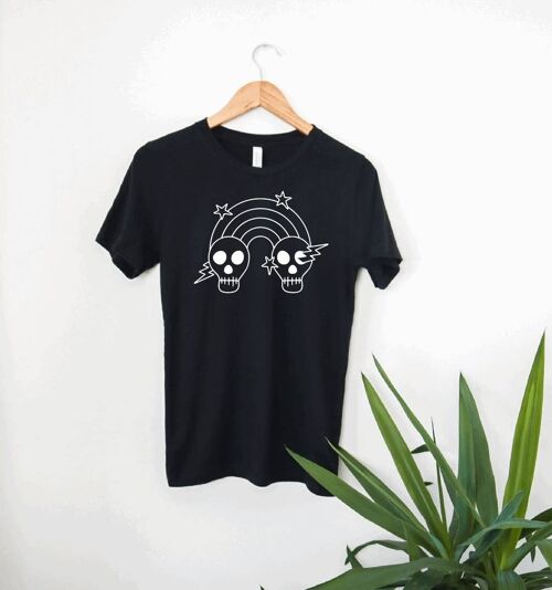 Rainbow Skull - Printed T-shirt Children