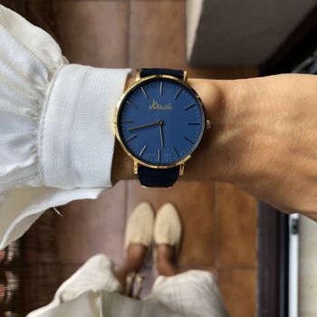 Moana Bleu Bleu Horloge 3