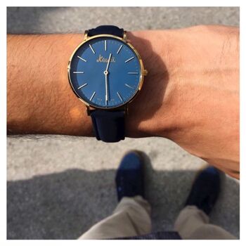 Moana Bleu Bleu Horloge 4