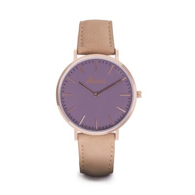 Orologio Beige Viola Napali