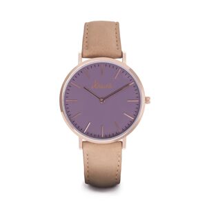 Montre Napali Violet Beige