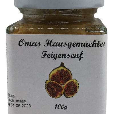 Grandma's homemade fig mustard 100g