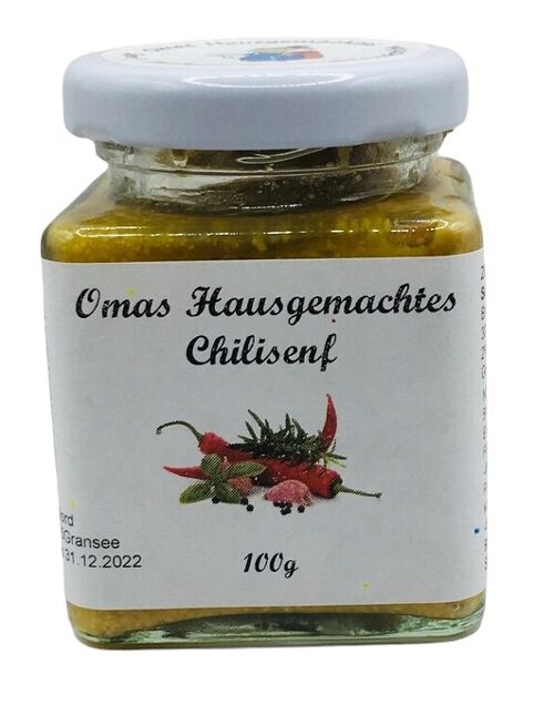 Omas Hausgemachtes Chilisenf 100g