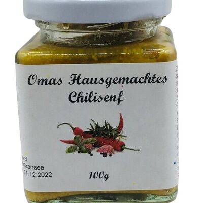 Grandma's Homemade Chili Mustard 100g