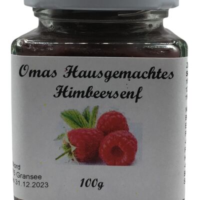 Grandma's homemade raspberry mustard 100g