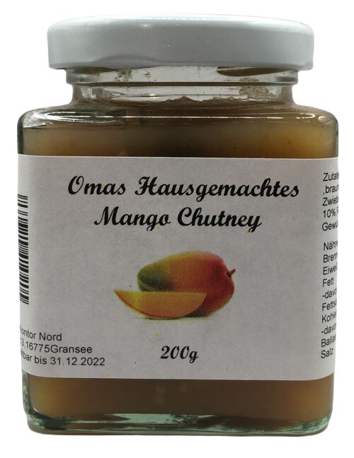 Omas Hausgemachtes Mango Chutney 200g