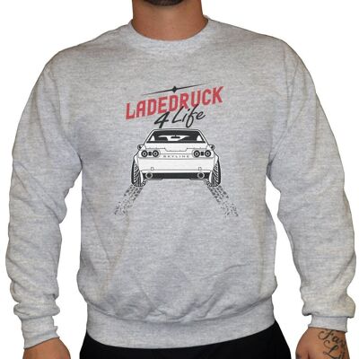 Ladedruck 4 Life - Unisex Sweatshirt - Grau