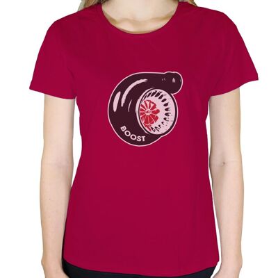 Boost - T-shirt femme - Rouge