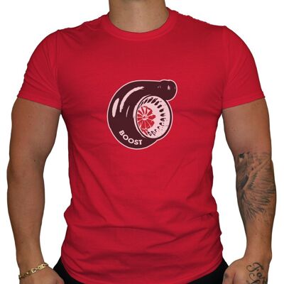Boost - Men's T-Shirt - Red