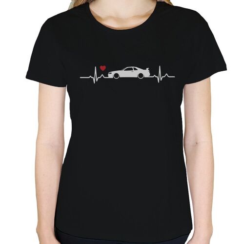 Nissan Skyline Love - Damen T-Shirt - Schwarz