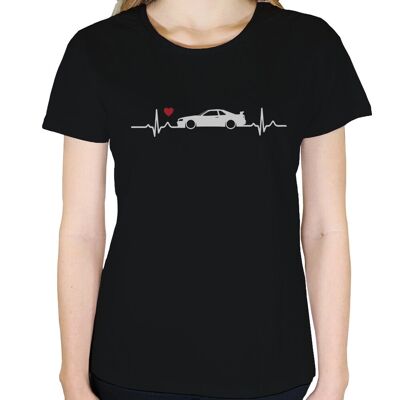 Nissan Skyline Love - Camiseta de mujer - Negro