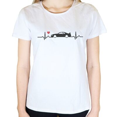 Nissan Skyline Love - Camiseta de mujer - Blanco