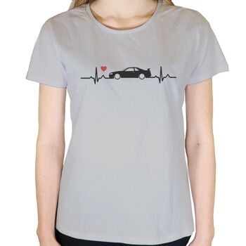 Nissan Skyline Love - T-shirt femme - Gris 1