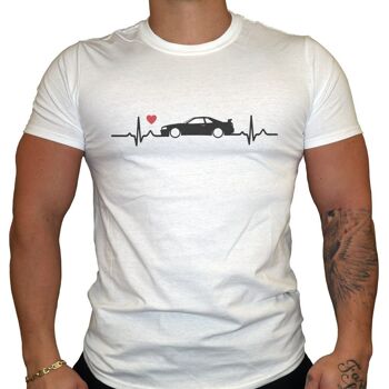 Nissan Skyline Love - T-shirt pour homme - Blanc 1