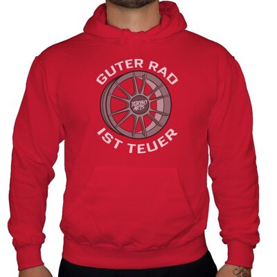 Guter Rad ist teuer - Unisex Hoodie - Rot