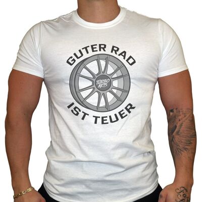 Guter Rad ist teuer - Herren T-Shirt - Weiß