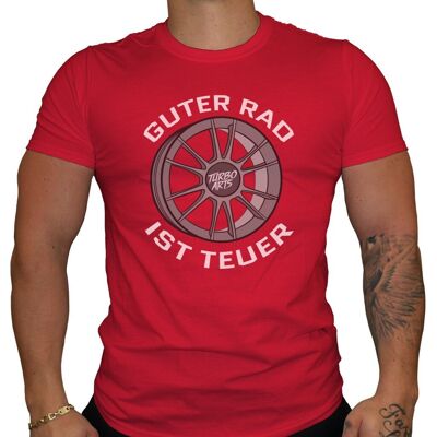 Guter Rad ist teuer - Herren T-Shirt - Rot