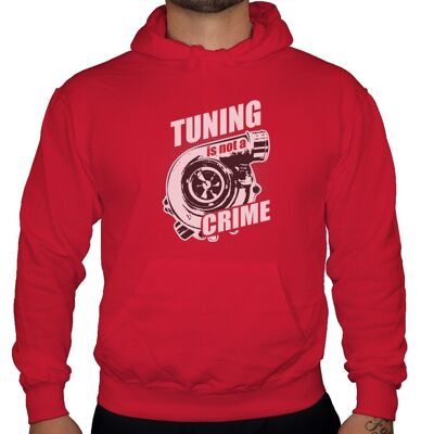 Tuning is not a Crime - Unisex Hoodie - Rot