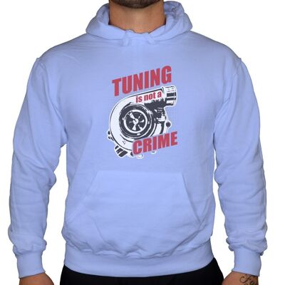 Tuning is not a Crime - Unisex Hoodie - Baby Blue