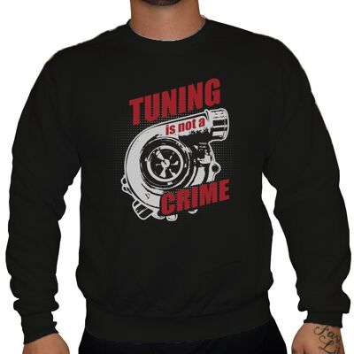 Tuning is not a Crime - Unisex Sweatshirt - Black