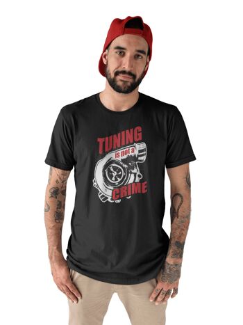 Le tuning n'est pas un crime - T-shirt pour homme - Noir 2