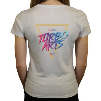 TurboArts Modern - T-shirt femme - Noir 6