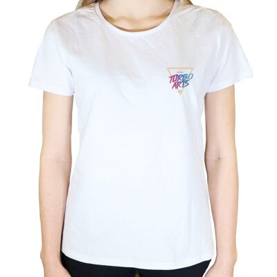 TurboArts Modern - T-shirt femme - Blanc
