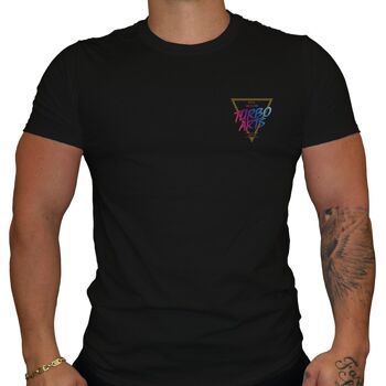 TurboArts Modern - T-shirt pour homme - Noir 1