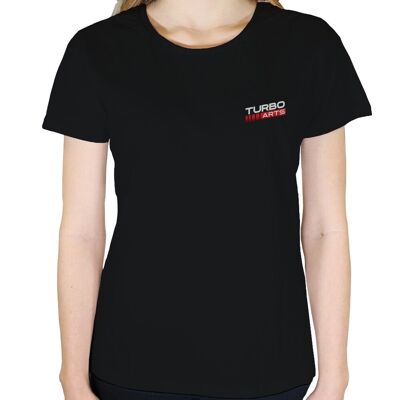 TurboArts Classic - Camiseta de mujer - Negro